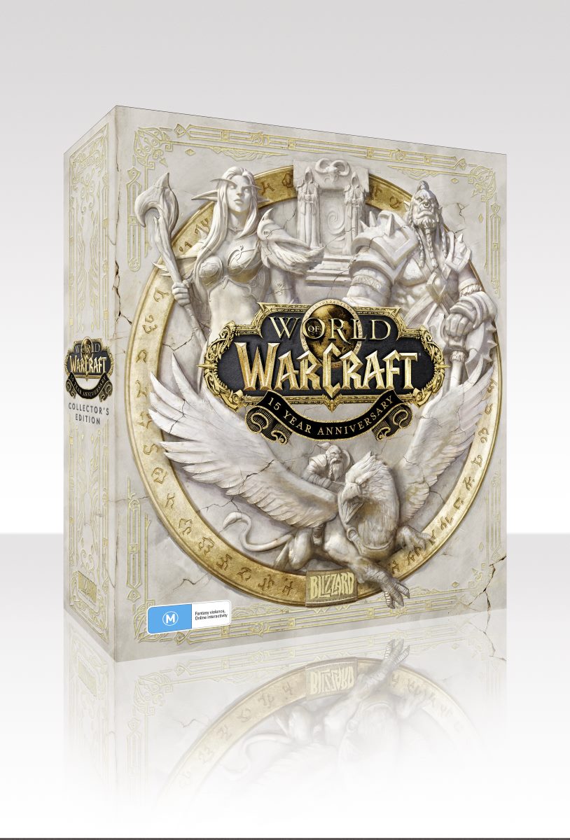 WoW 15 Year Collectors Edition box