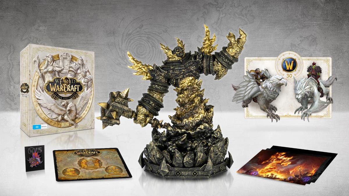 WoW 15 Year Collectors Edition