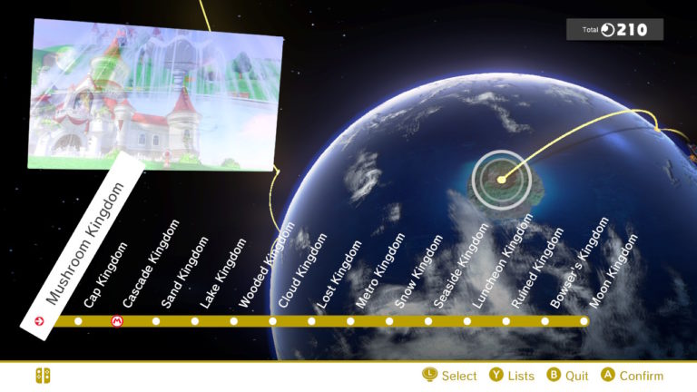 How Many Worlds Are There In Super Mario Odyssey