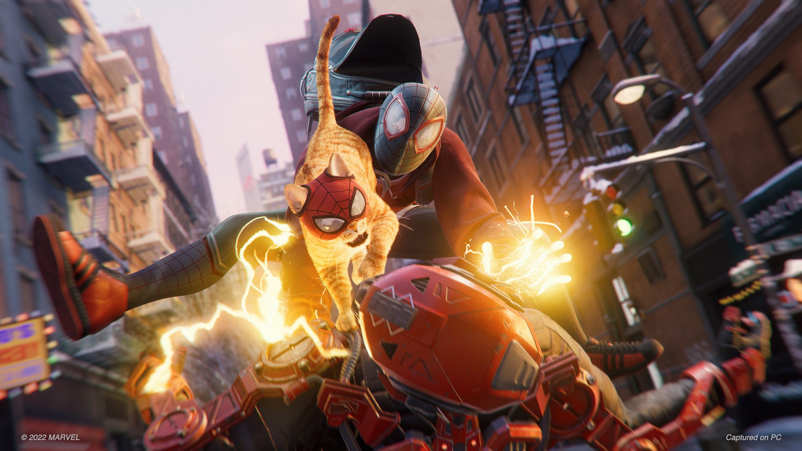 Marvel's Spider-Man spinning paid PS5 upgrade today